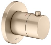 Keuco Thermostatic Mixer DN 15 (Round Rosette) - Brushed Bronze