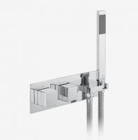 Vado Tablet iO Notion 2 Outlet 2 Handle Concealed Thermostatic Valve