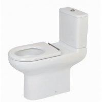 RAK Compact 75cm Extended Deluxe Rimless Close Coupled Full Access WC