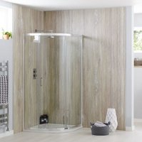 Sommer 6 Single Door Quadrant Shower Enclosure 900 x 900mm