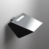 Origins Living S8 Swarovski Toilet Roll Holder with Flap - Chrome