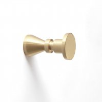 Origins Living Wilson Robe Hook - Brushed Brass
