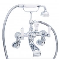 Perrin & Rowe Wall Mounted BSM with Handshower and Lever Handles