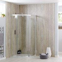 Sommer 6 Single Door Quadrant Shower Enclosure 800 x 800mm