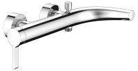 Keuco Edition 400 Bath Tub Mixer Dn 15 Wall-Mounted - Chrome
