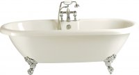 Heritage Oban Freestanding Acrylic Double Ended Roll Top Bath