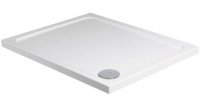 Roman 900 x 760mm Acrylic Capped Stone Rectangle Shower Tray