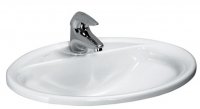 Laufen Pro 560mm Drop-In Basin with Overflow