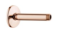 Vitra Origin 100mm Ceiling-Mounted Shower Arm - Soft Copper