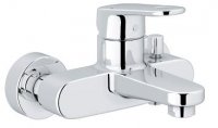 Grohe Europlus Wall Mounted Exposed Basin Mixer with S-Unions