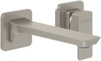 Villeroy & Boch Subway 3.0 Wall Mounted Single Lever Basin Mixer - Matt Brushed Nickel