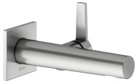 Keuco Edition 11 Single Lever Mixer for Wall Mounting Extension 165mm - Stainless Steel