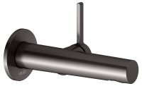 Keuco Edition 400 Single Lever Mixer Wall Mounted Extension 165mm - Brushed Titanblack