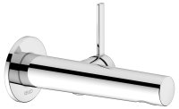 Keuco IXMO Wall-Mounted Basin Mixer with 165mm Extension (Pure Round) - Chrome