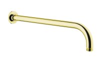 Vitra Origin 350mm Wall-Mounted Shower Arm - Soft Gold