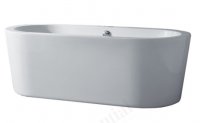 Essential Pebble 1700 x 800mm Freestanding Bath