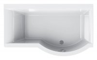 Carron Urban Compact Right Hand 1500 x 750/900mm Carronite Shower Bath