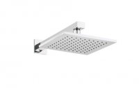 Marflow 200mm Square Brass Rub Clean Showerhead