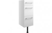 Purity Collection Aurora 300mm 3 Drawer Unit - White Gloss