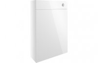 Purity Collection Aurora 600mm Slim Toilet Unit - White Gloss