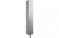 Purity Collection Aurora 300mm 2 Door Tall Unit - Light Grey Gloss