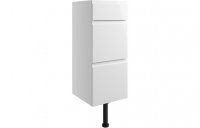 Purity Collection Valento 300mm 3 Drawer Unit - White Gloss