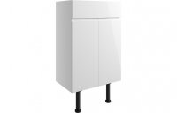 Purity Collection Valento 500mm Basin Unit - White Gloss
