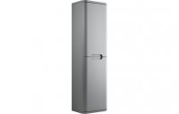 Purity Collection Lumbra 350mm 2 Door Wall Hung Tall Unit - Matt Grey