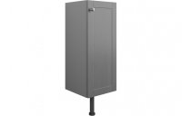 Purity Collection Belinda 300mm 1 Door Base Unit - Grey Ash