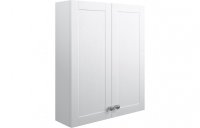 Purity Collection Belinda 600mm 2 Door Wall Unit - Satin White Ash