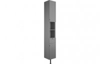 Purity Collection Belinda 300mm 2 Door Tall Unit - Grey Ash