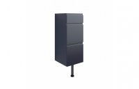 Purity Collection Valento 300mm 3 Drawer Unit - Matt Indigo Blue