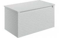 Purity Collection Accord 800mm Wall Hung 1 Drawer Basin Unit & Worktop - Matt Mineral Grey