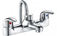 Purity Collection Nola Low Pressure Bath/Shower Mixer - Chrome