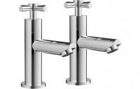 Purity Collection Oxford Bath Taps - Chrome