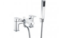 Purity Collection Ancona Bath/Shower Mixer & Bracket - Chrome