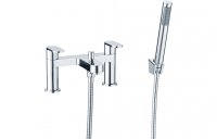 Purity Collection Siena Bath/Shower Mixer & Bracket - Chrome