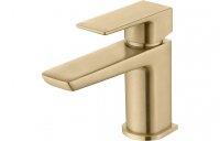 Purity Collection Bari Cloakroom Basin Mixer & Waste - Brushed Brass