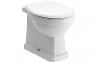 Purity Collection Chateau Back To Wall Toilet w/Brushed Brass Finish & Soft Close Seat