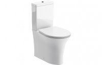 Purity Collection Cosmopolitan Rimless Close Coupled Fully Shrouded Toilet & Soft Close Seat