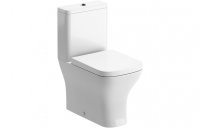 Purity Collection Forestglow Short Projection Close Coupled Fully Shrouded Toilet & Wrapover Soft Close Seat