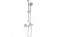 Purity Collection Gaia Cool-Touch Thermostatic Bar Mixer Shower - Chrome