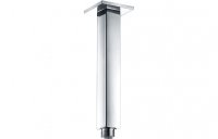 Purity Collection Square Ceiling Arm 180mm - Chrome