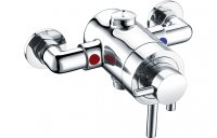 Purity Collection Modern Exposed Thermostatic Shower Valve - Chrome