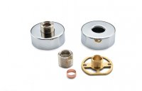 Purity Collection Exposed Shower Valve Fast Fitting Kit Round (Pair)