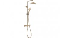 Purity Collection Thermostatic Bar Mixer w/Riser Kit - Brushed Brass