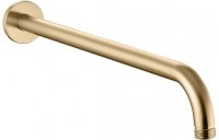 Purity Collection 320mm Round Shower Arm - Brushed Brass