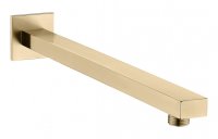Purity Collection Square Shower Arm 300mm - Brushed Brass