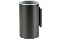 Purity Collection Martino Wall Mounted Tumbler - Black