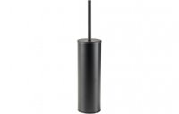 Purity Collection Martino Wall Mounted Toilet Brush Holder - Black